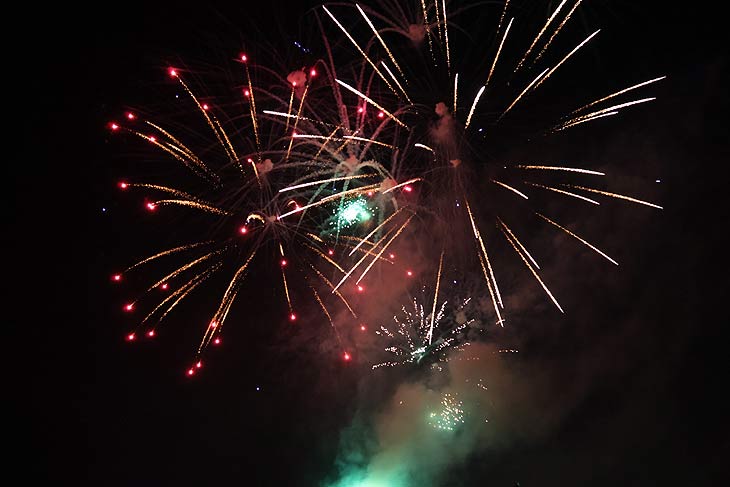 Feuerwerk  beim Olympiapark Sommerfestival 2023 im Olympiapark(Foto. Martin Schmitz)